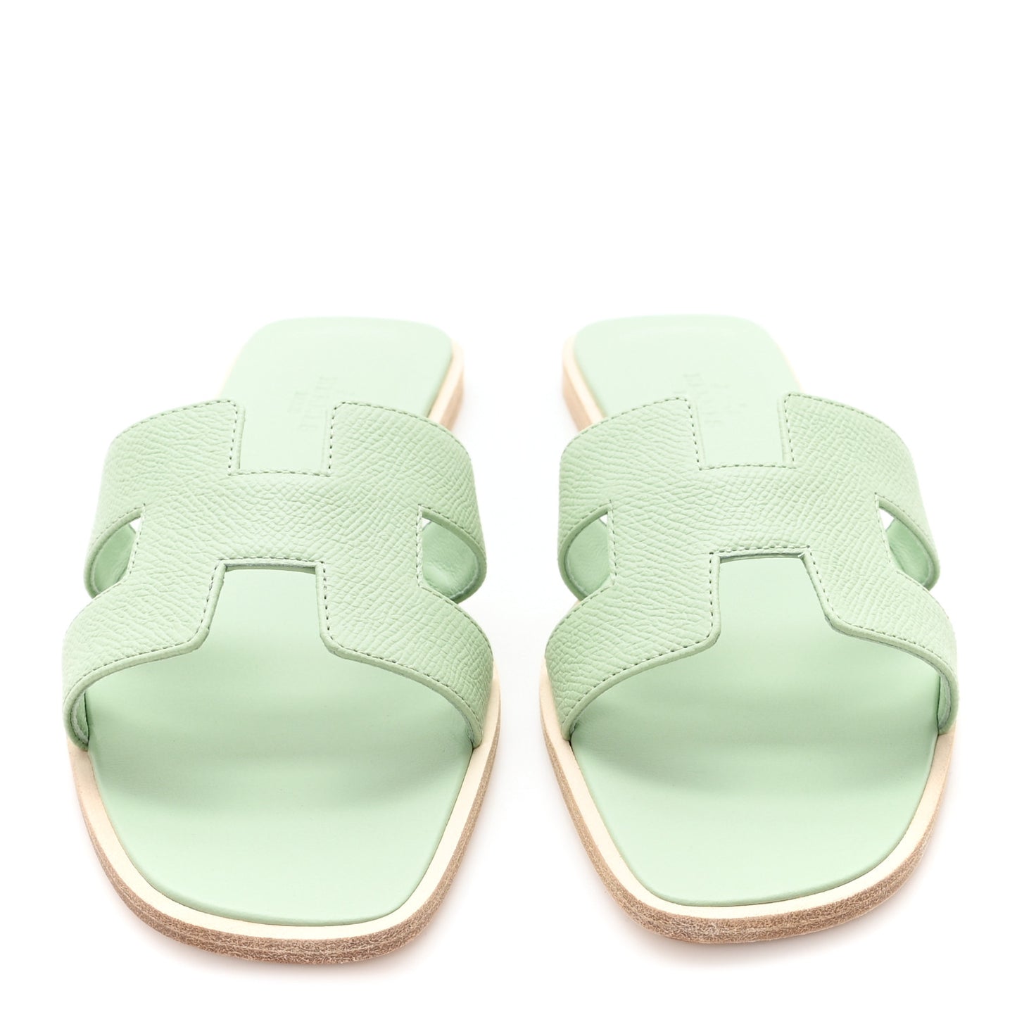 Epsom Oran Sandals 38.5 Vert Jade