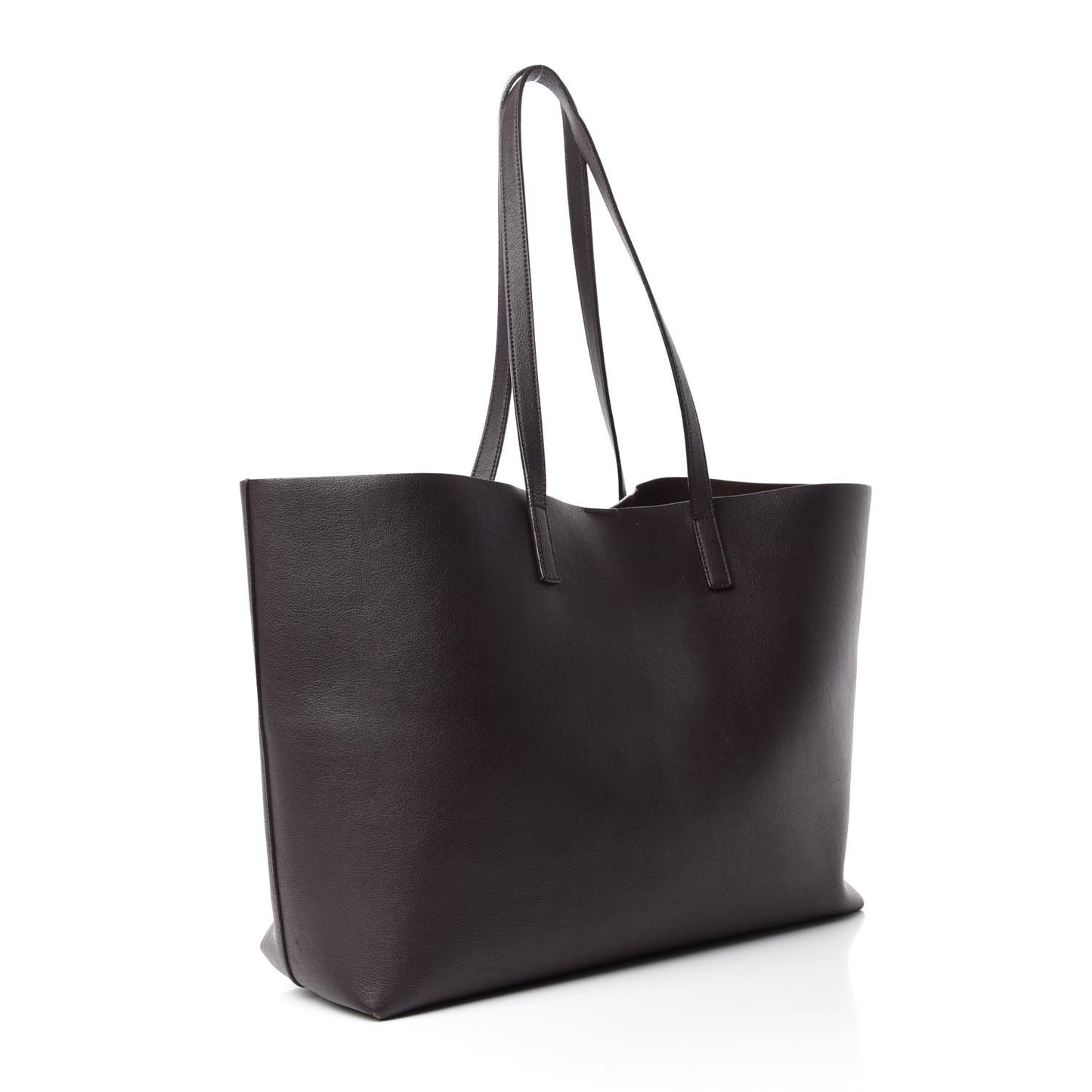 Calfskin Large Shopping Tote Amaranto