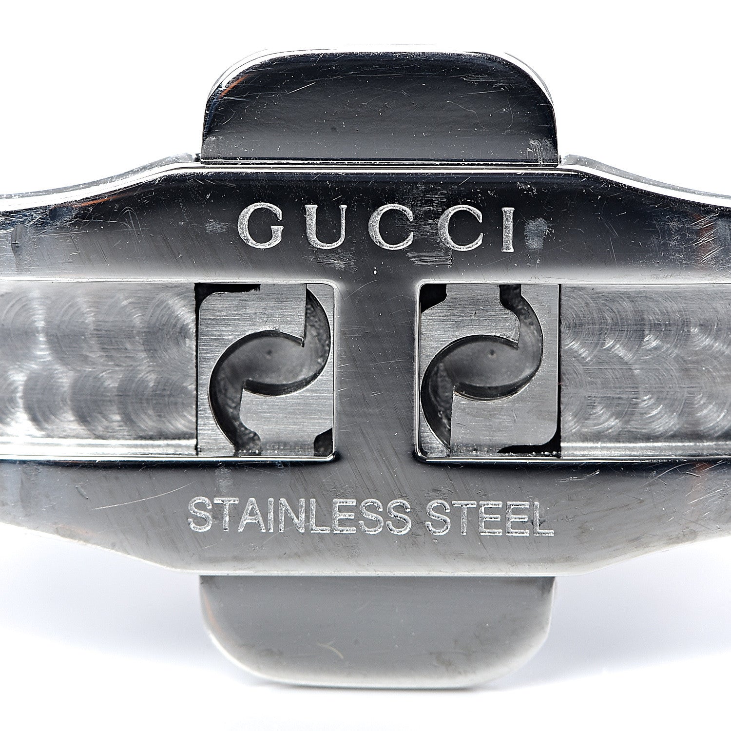 Gucci Stainless Steel 27mm 5500L Quartz Watch Black 7 of 8