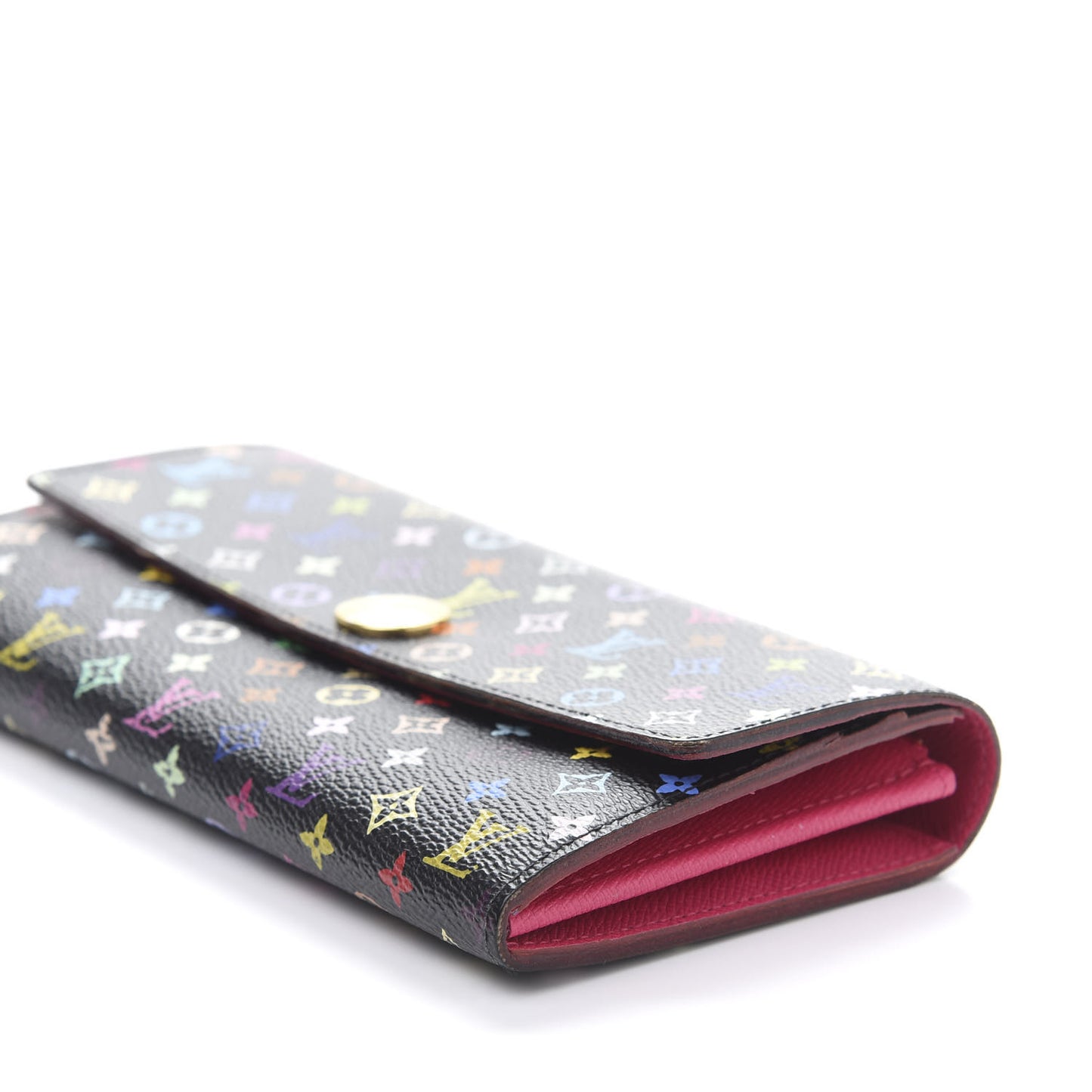 Monogram Multicolor Sarah Wallet Black Grenade