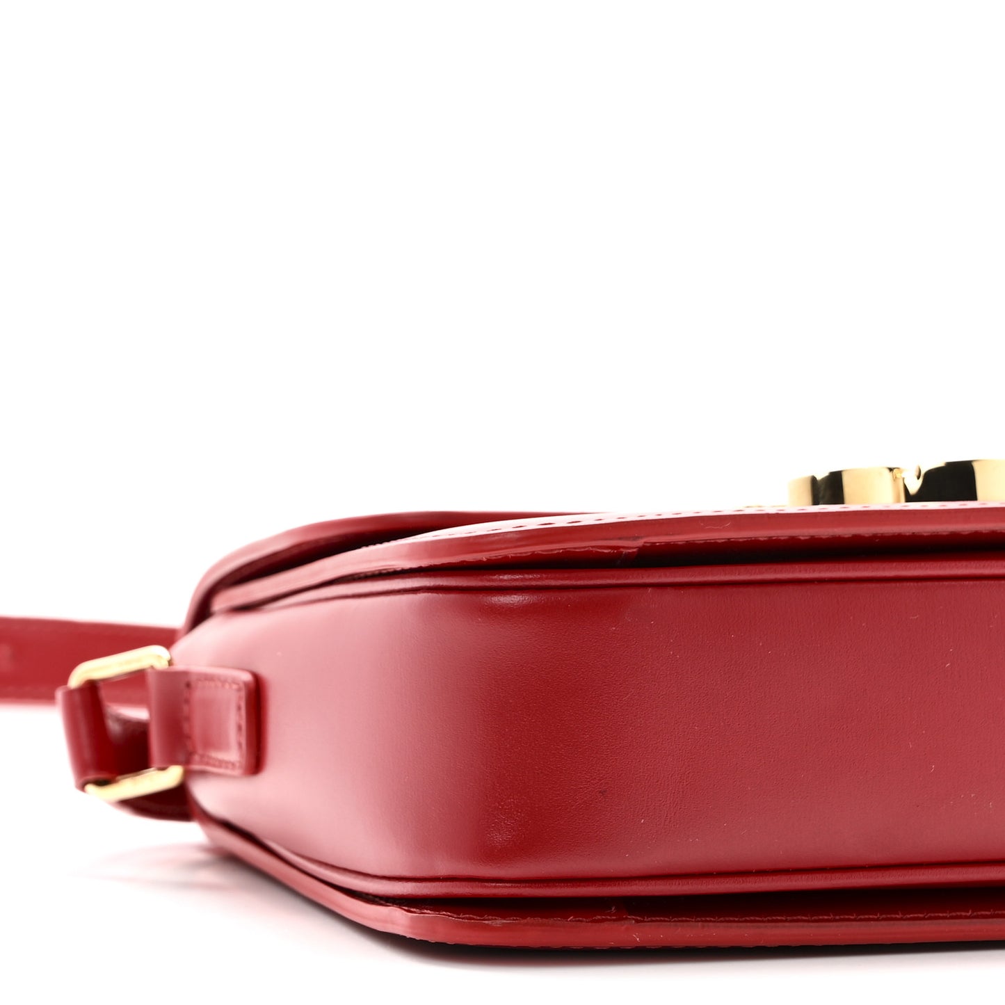 Shiny Calfskin Teen Triomphe Red