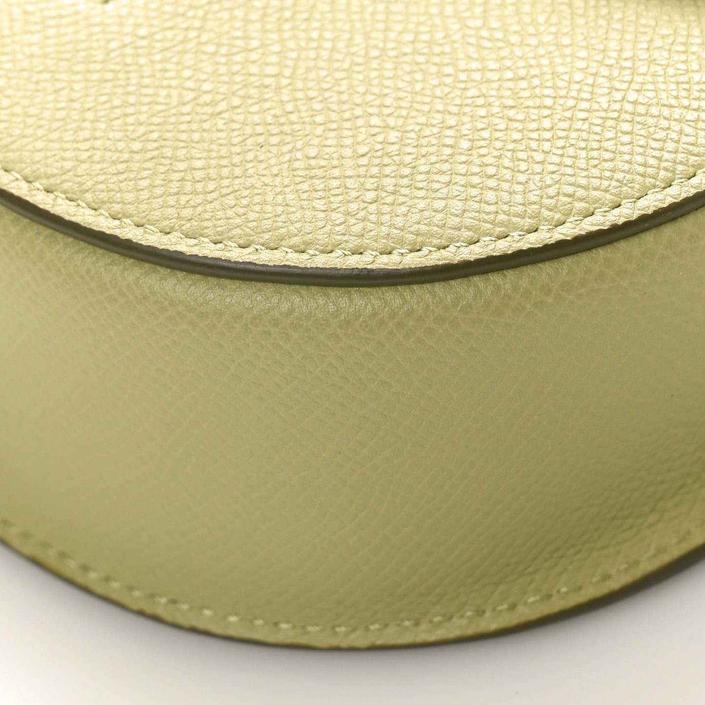 Grained Calfskin Small Trotteur Sage