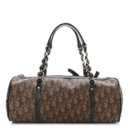 Christian Dior Monogram Trotter Romantique Boston Bag Brown 1 of 19