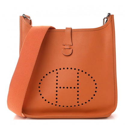 Hermes Epsom Evelyne PM Orange 1 of 10