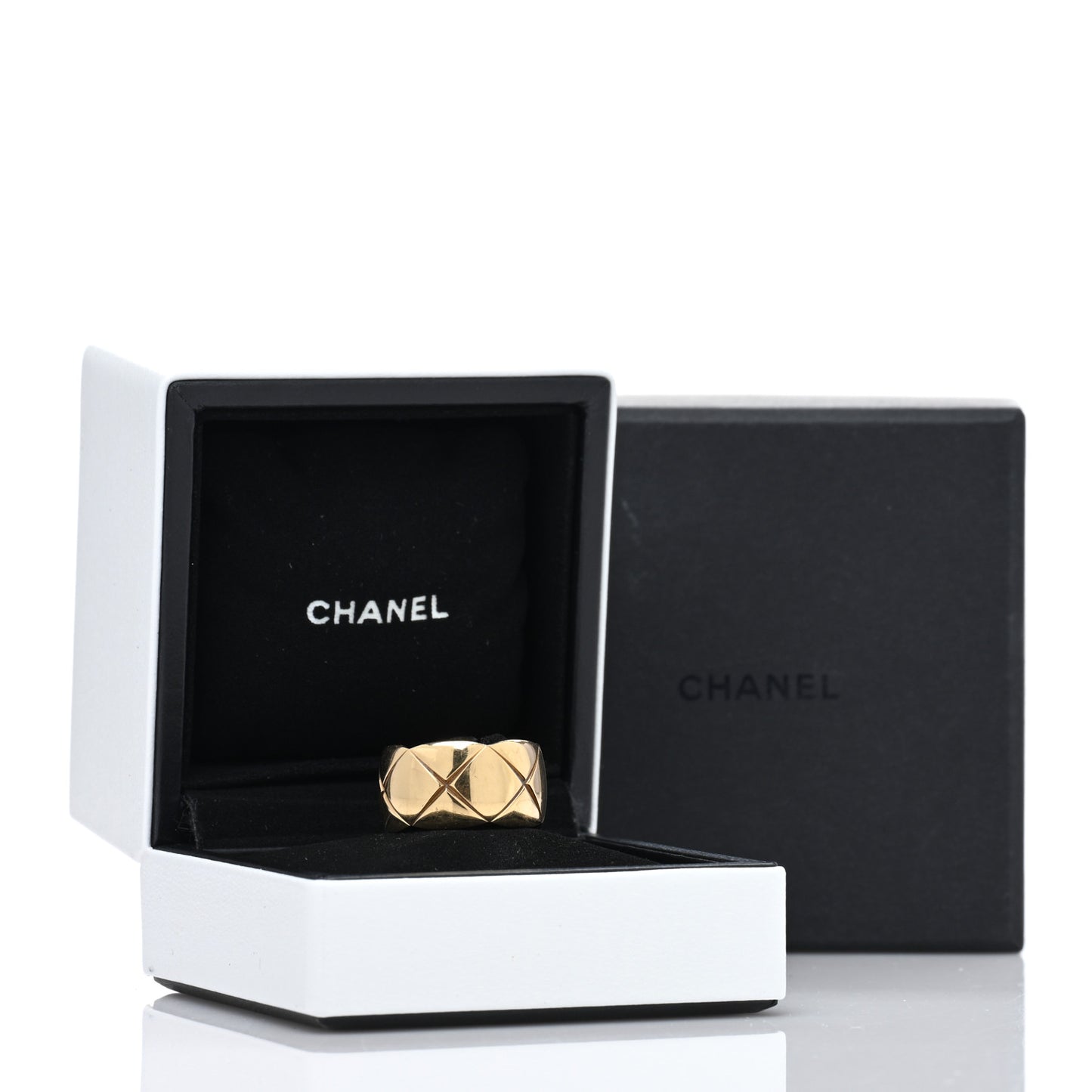 18K Yellow Gold Large Coco Crush Ring 49 5