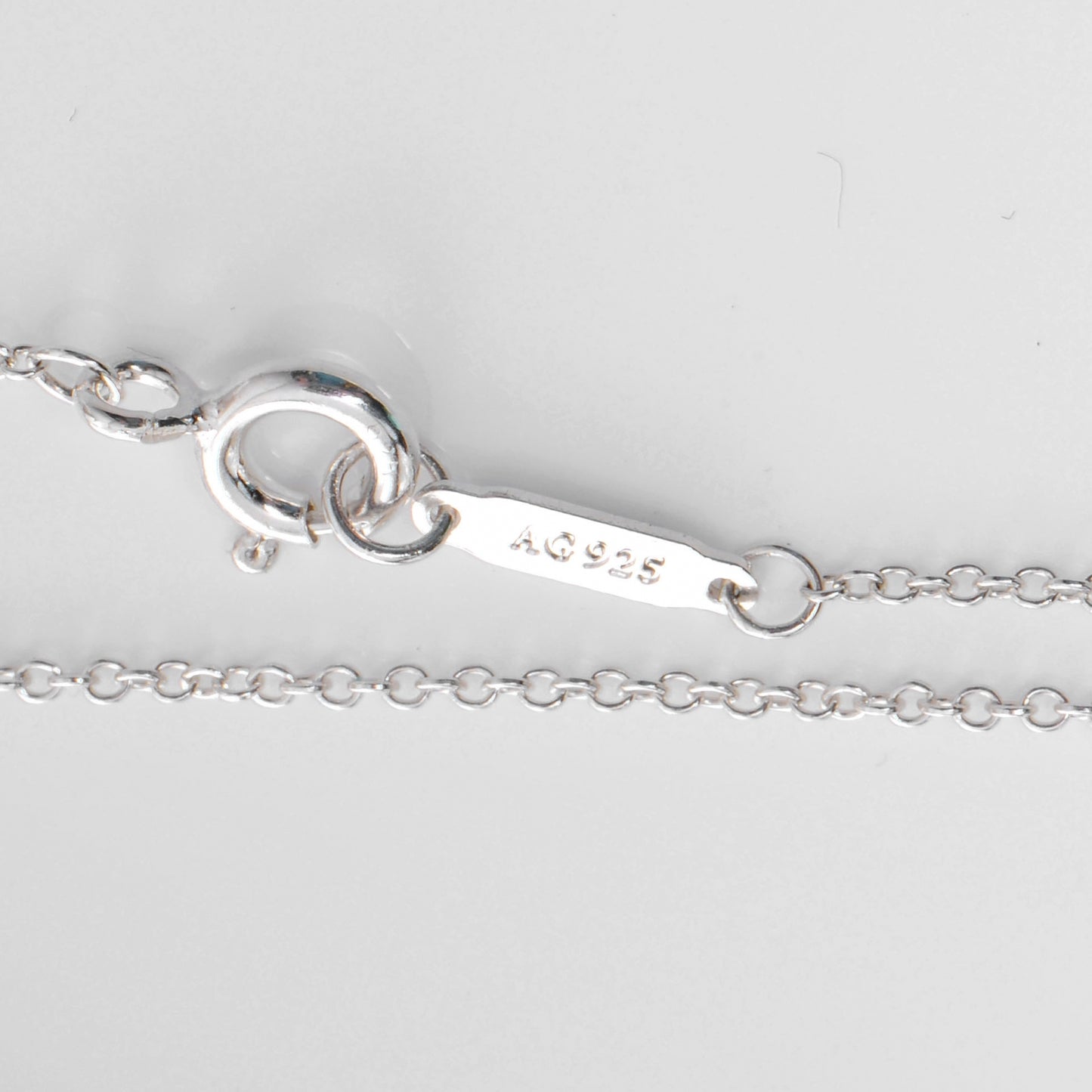 Sterling Silver I Love You Heart Tag Pendant