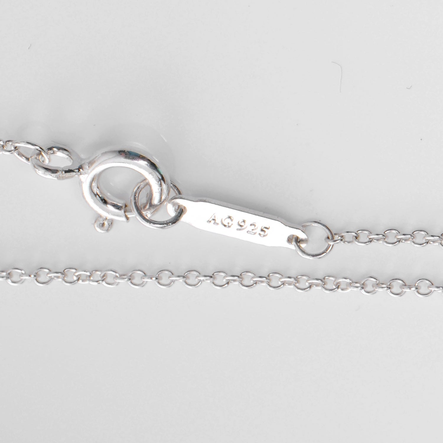 Tiffany Sterling Silver I Love You Heart Tag Pendant 6 of 6