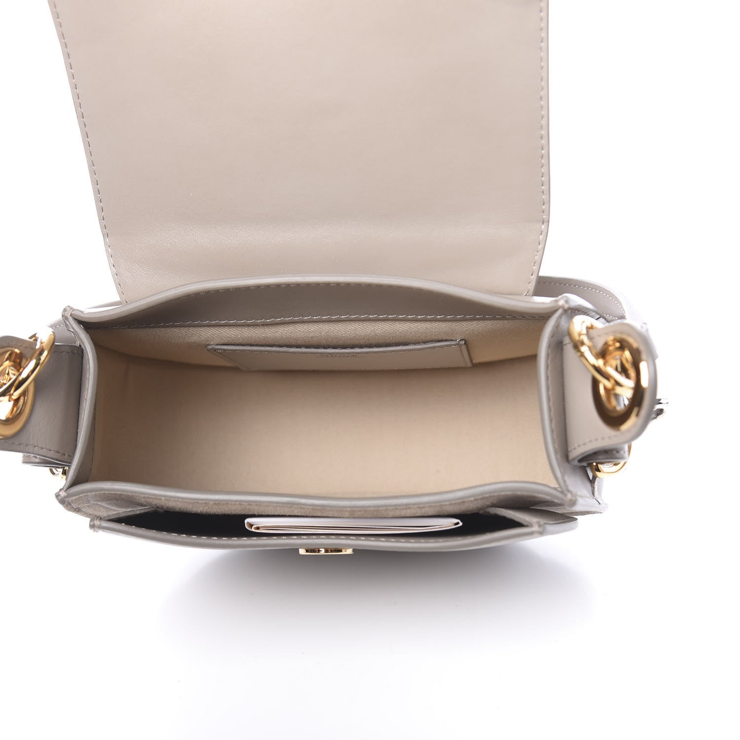 Chloe Calfskin Small Tess Bag Motty Grey 6 of 10