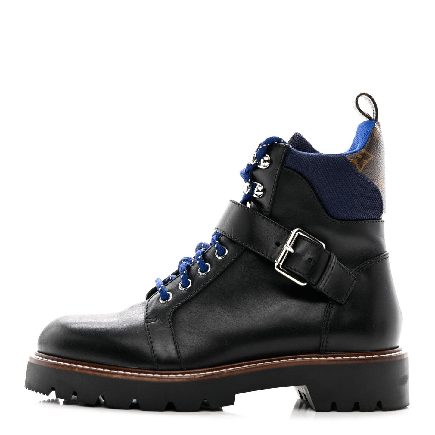 Calfskin Territory Ranger Combat Boots 38.5 Black