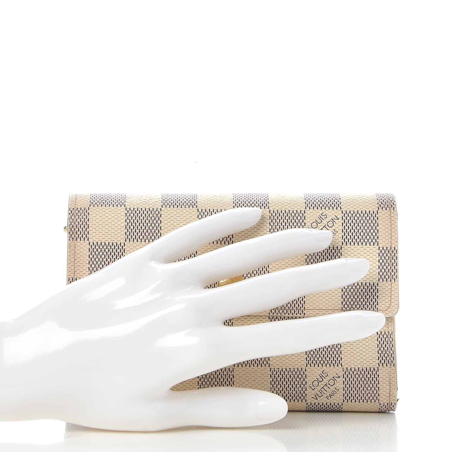 Louis Vuitton Damier Azur Alexandra Wallet 2 of 16