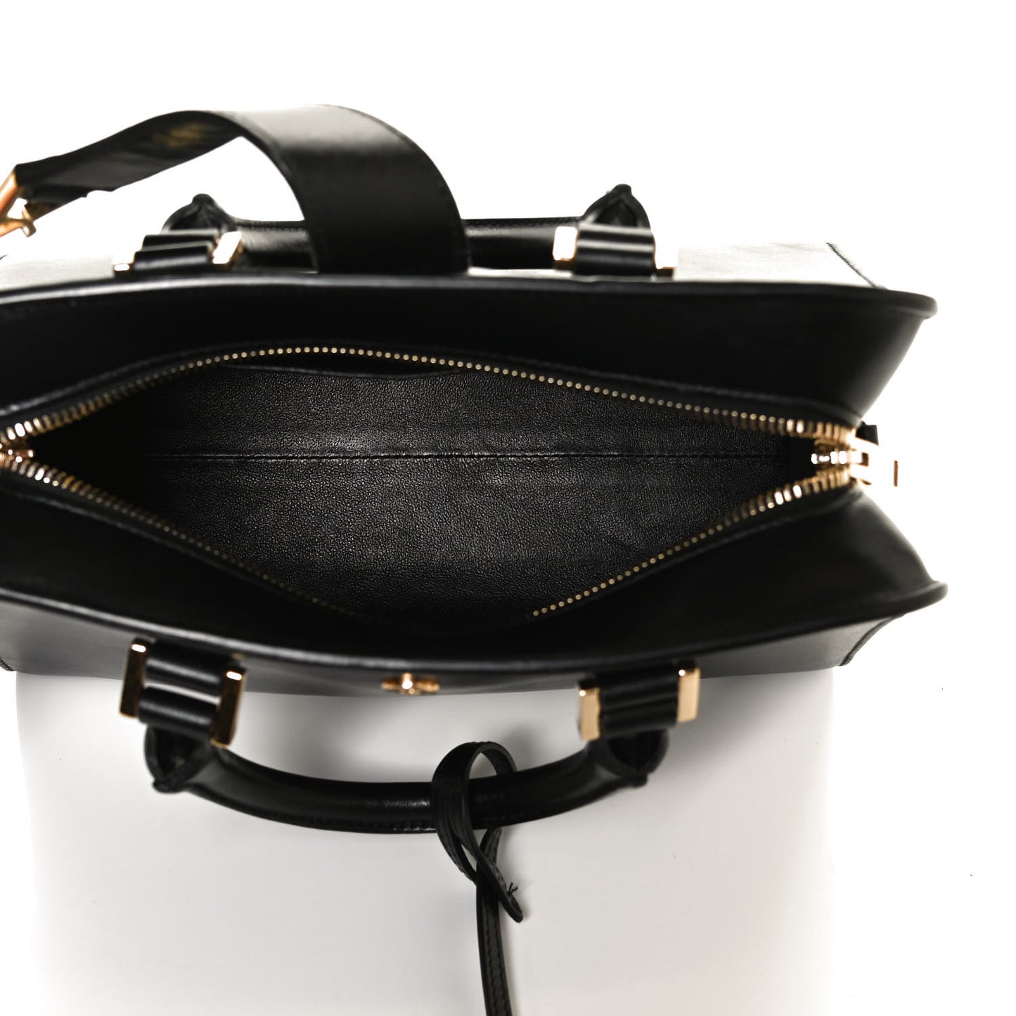 Calfskin Monogram Baby Cabas Black