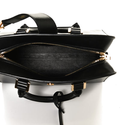 Saint Laurent Calfskin Monogram Baby Cabas Black 5 of 10