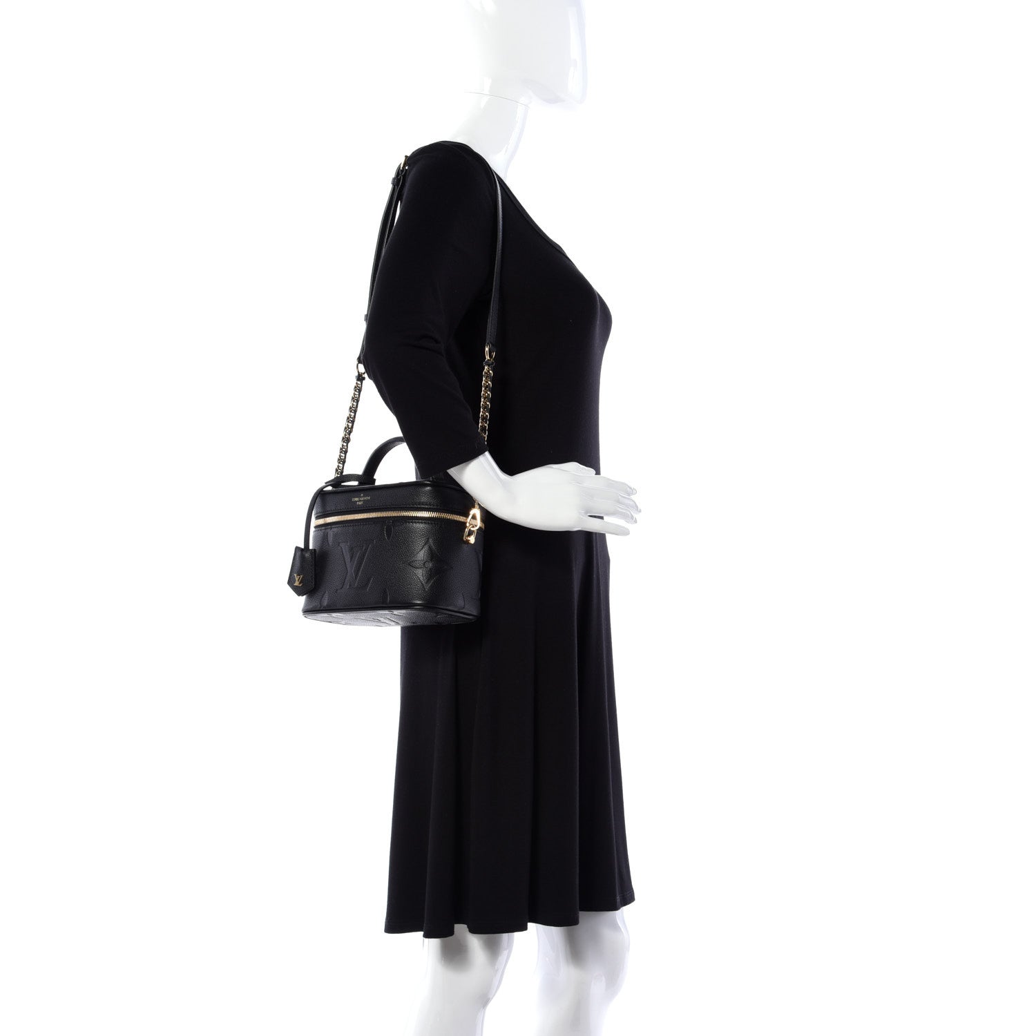 Louis Vuitton Empreinte Monogram Giant Vanity PM Black 2 of 14