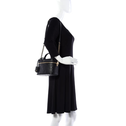 Louis Vuitton Empreinte Monogram Giant Vanity PM Black 2 of 14
