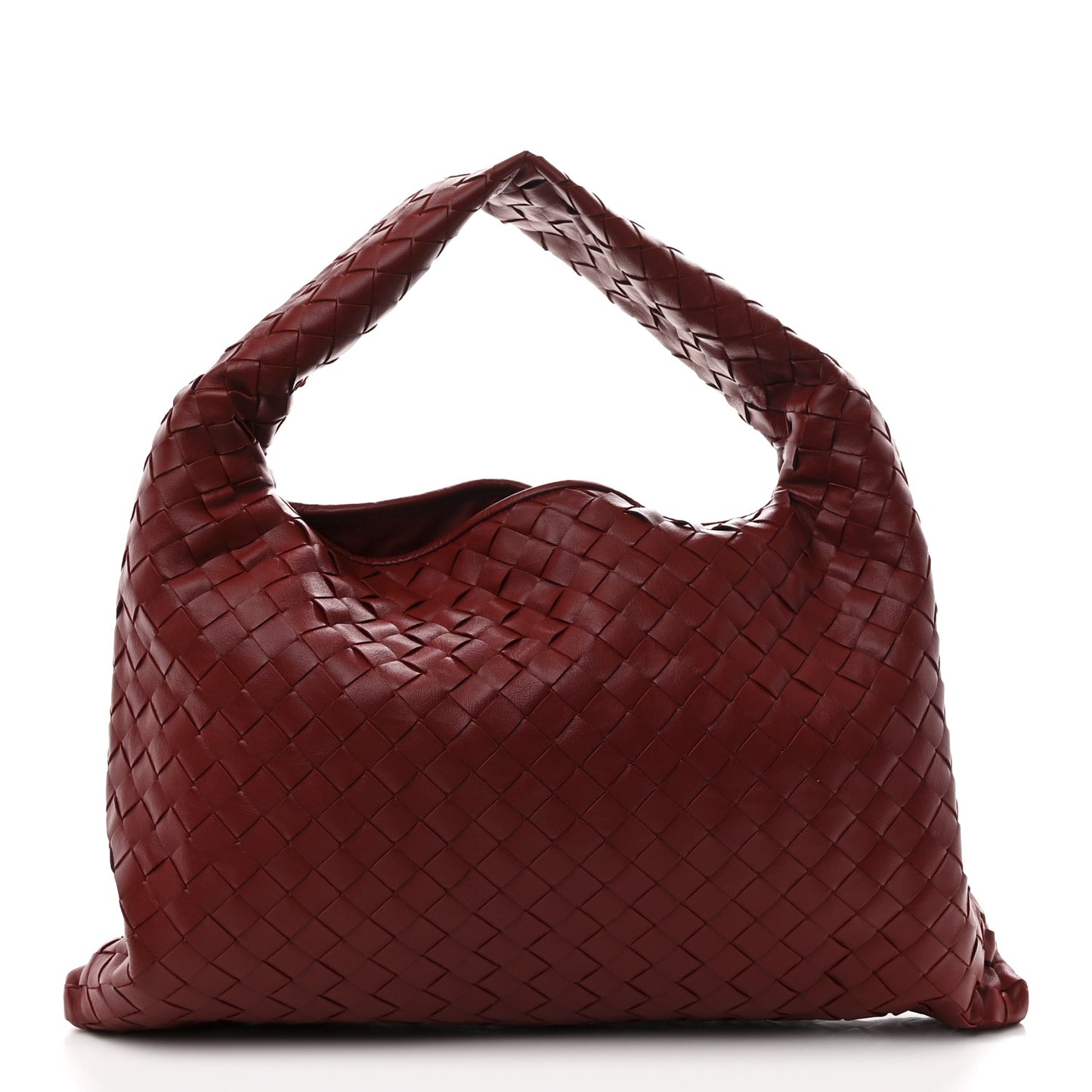 Calfskin Intrecciato Small Hop Rosewood