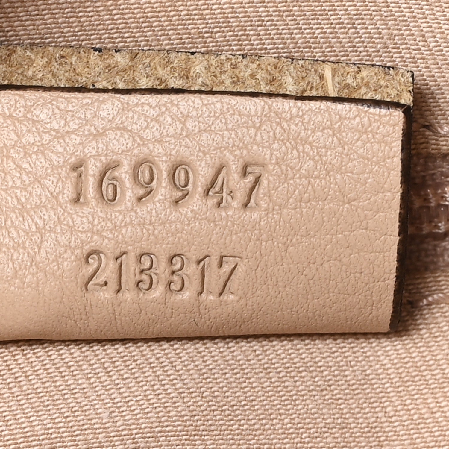 Gucci Monogram Medium New Britt Hobo Beige 7 of 13