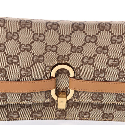 Gucci Monogram Clutch Brown 10 of 10
