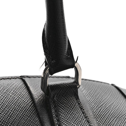 Prada Saffiano City Calf Medium Galleria Double Zip Tote Black 11 of 11