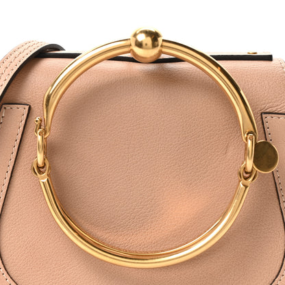 Chloe Calfskin Suede Small Nile Bracelet Bag Biscotti Beige 8 of 10