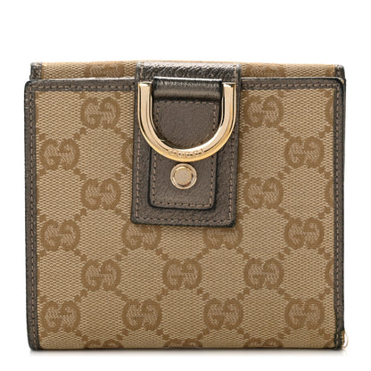 Gucci Monogram Abbey Compact Wallet Pewter 1 of 9