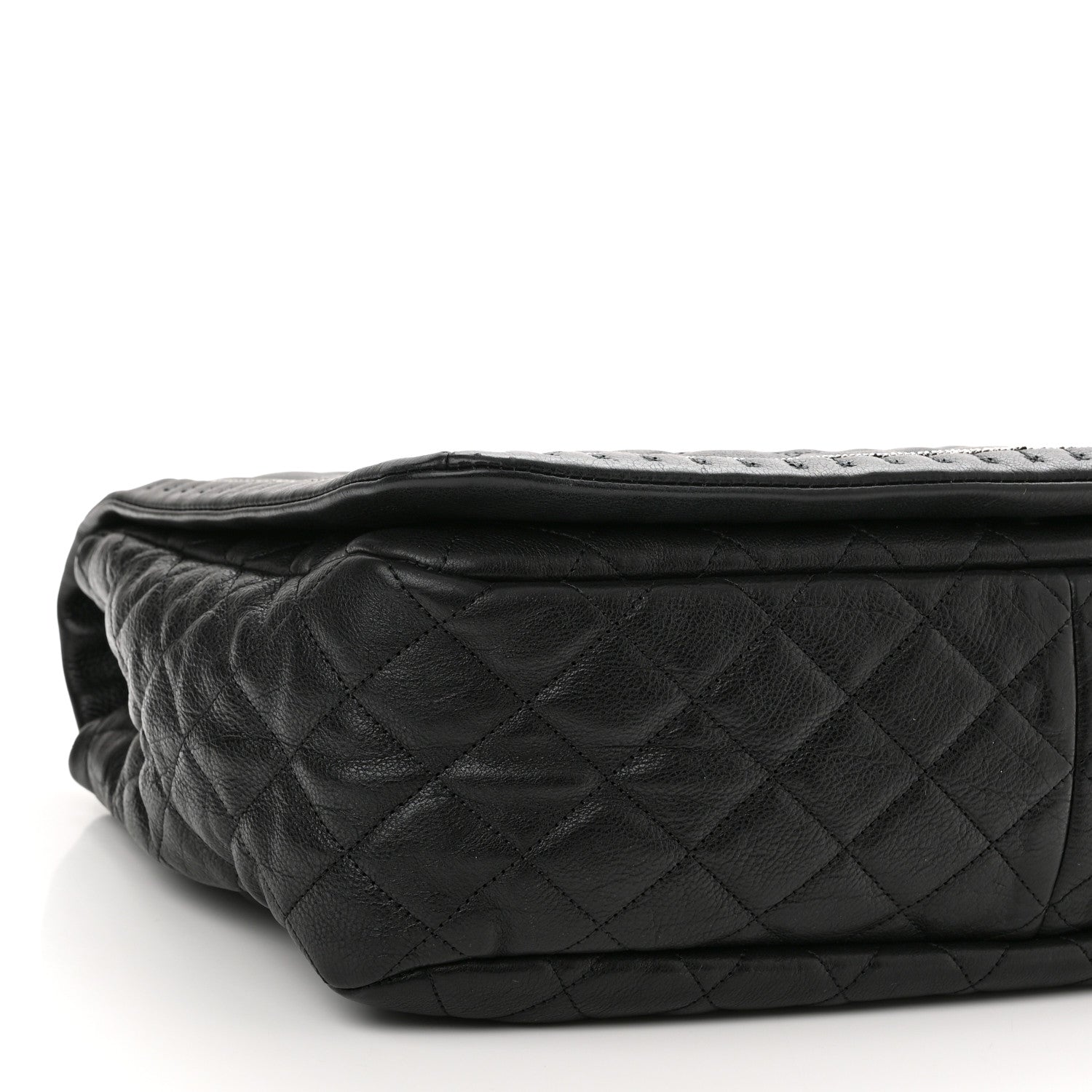 Chanel Calfskin Quilted Large Istanbul Flap Black 8 of 9