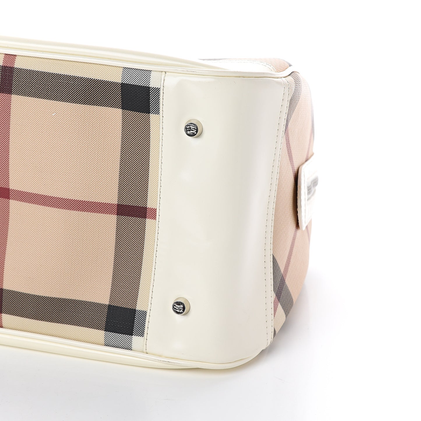 Nova Check Bowling Bag White
