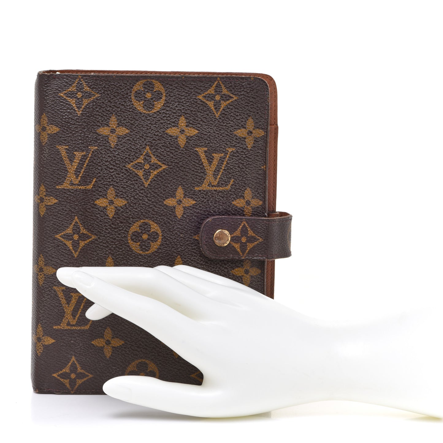 Monogram Medium Ring Agenda Cover