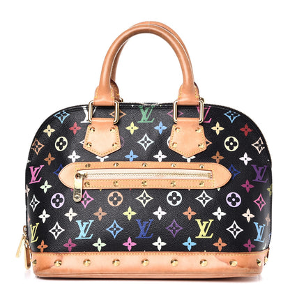 Louis Vuitton Monogram Multicolor Alma Black 1 of 14