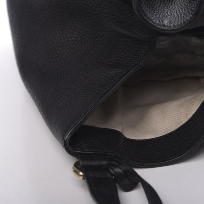 Gucci Pebbled Calfskin Medium Soho Shoulder Bag Black 19 of 19