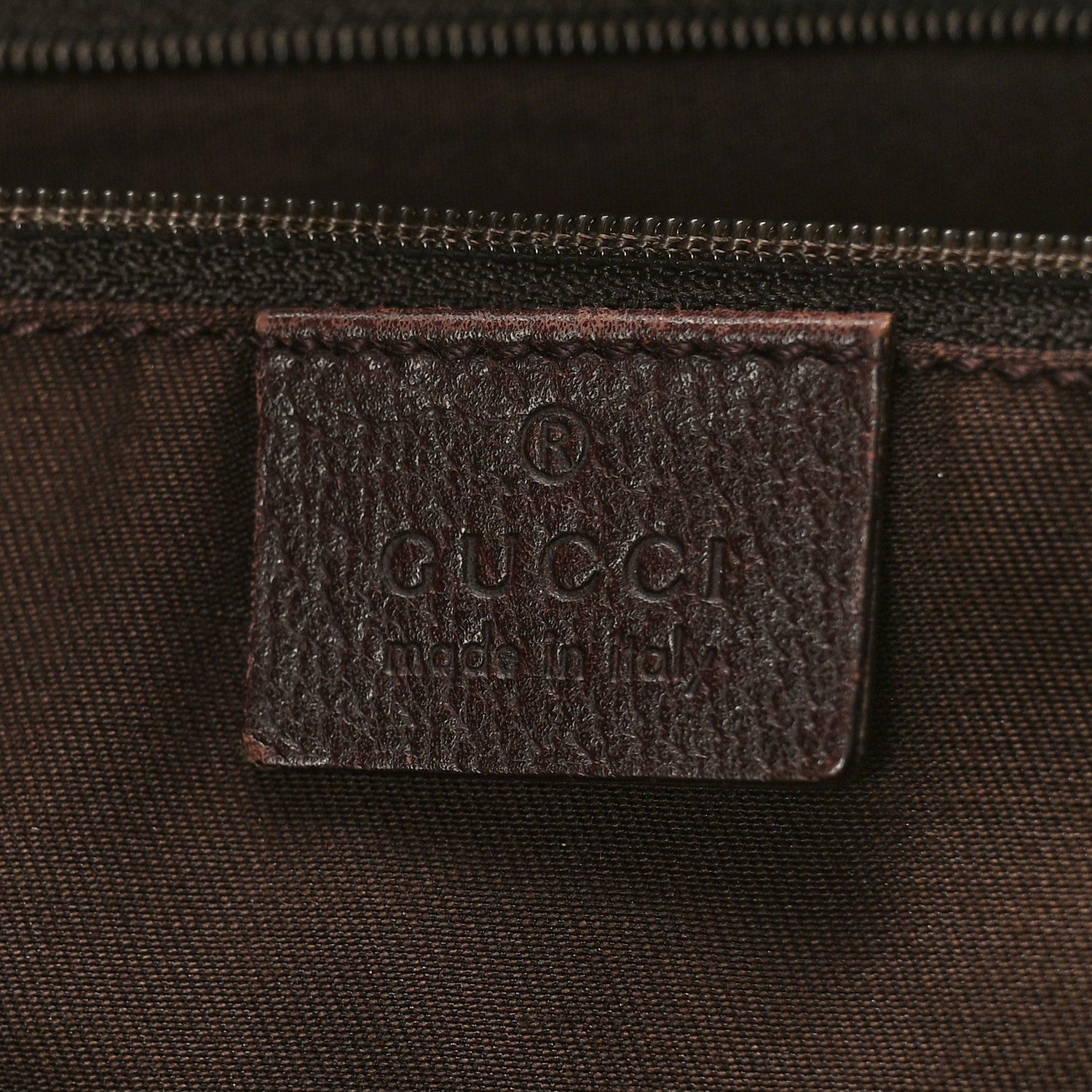 Gucci Monogram Large Abbey Tote Dark Brown 6 of 12