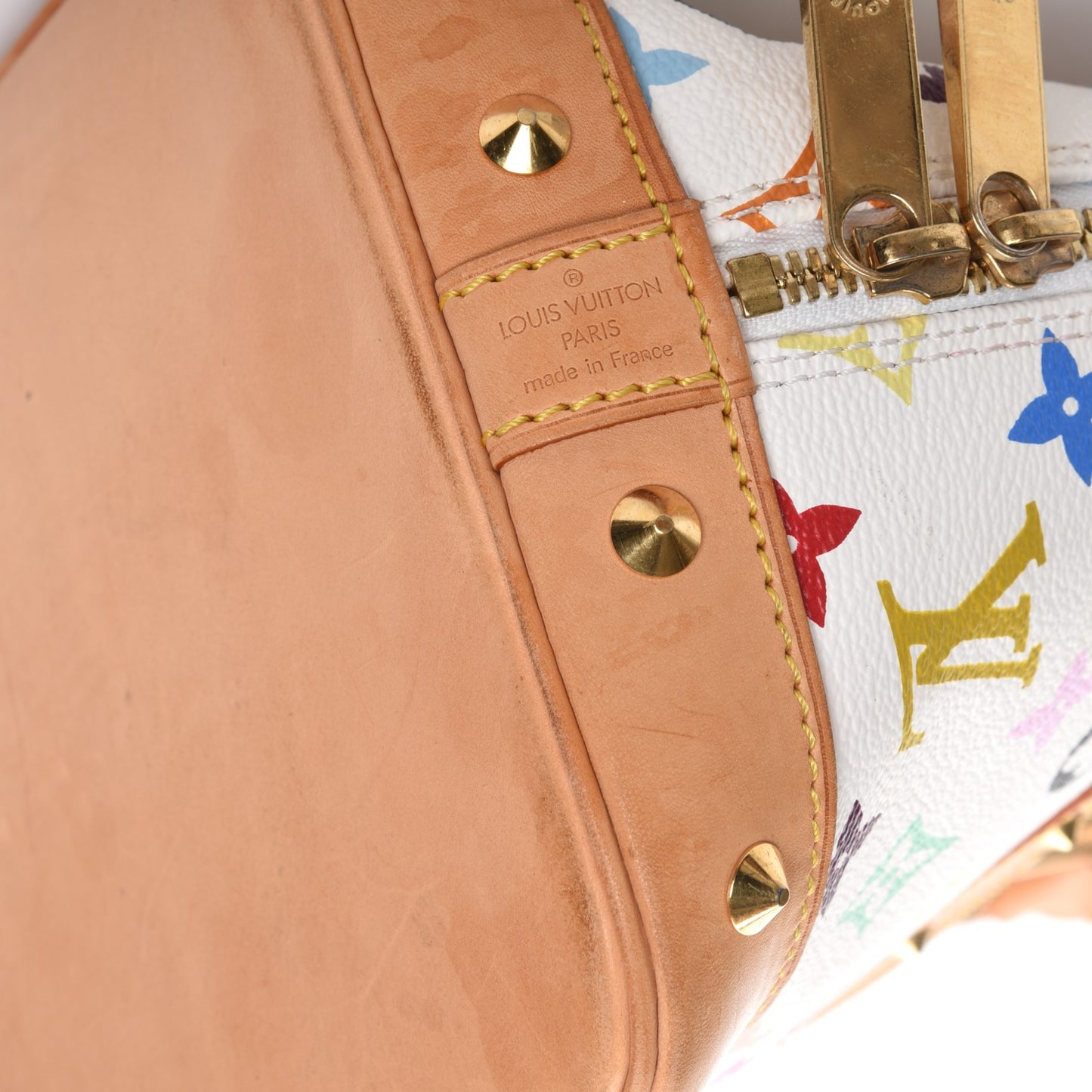 Monogram Multicolor Alma White
