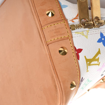 Louis Vuitton Monogram Multicolor Alma White 8 of 9