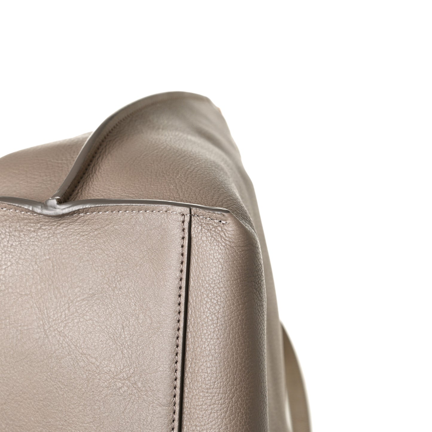 Smooth Calfskin Medium Vick Tote Motty Grey