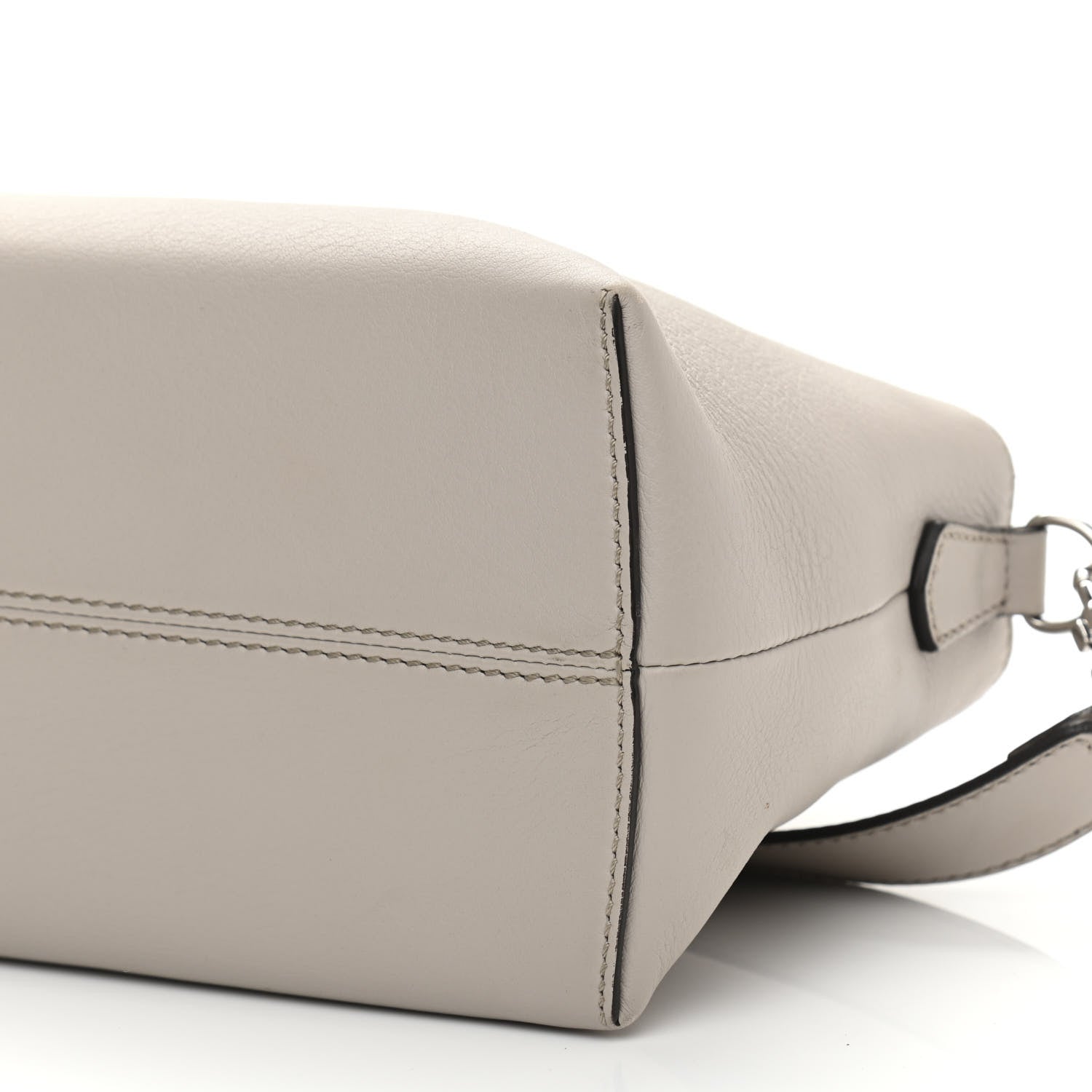Fendi Vitello Dolce 4 Color Medium By The Way Boston Bag Grigio Polvere Arancio Multicolor 11 of 14