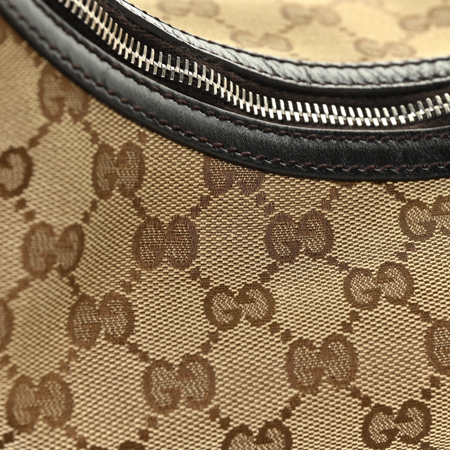 Gucci Monogram Medium GG Twins Hobo Dark Brown 12 of 18
