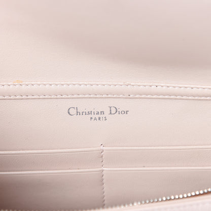 Christian Dior Grained Calfskin Diorama Wallet on Chain Pouch Nude 6 of 9