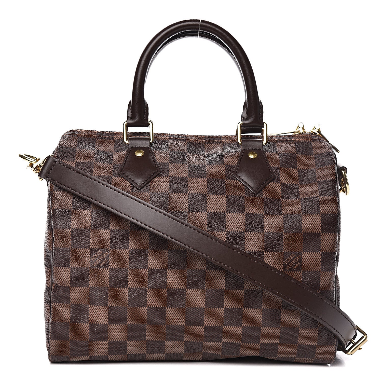 Louis Vuitton Damier Ebene Speedy Bandouliere 25 1 of 10
