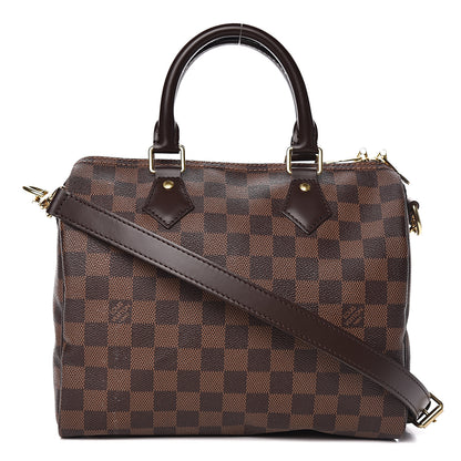 Louis Vuitton Damier Ebene Speedy Bandouliere 25 1 of 10