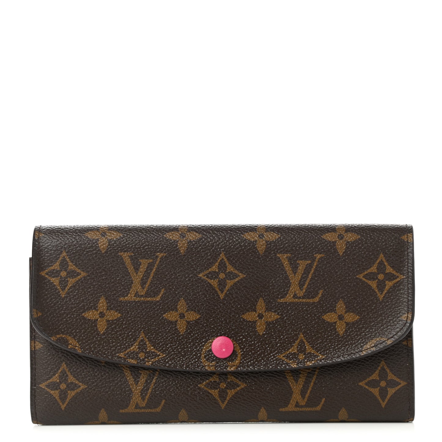 Monogram Emilie Wallet Fuchsia
