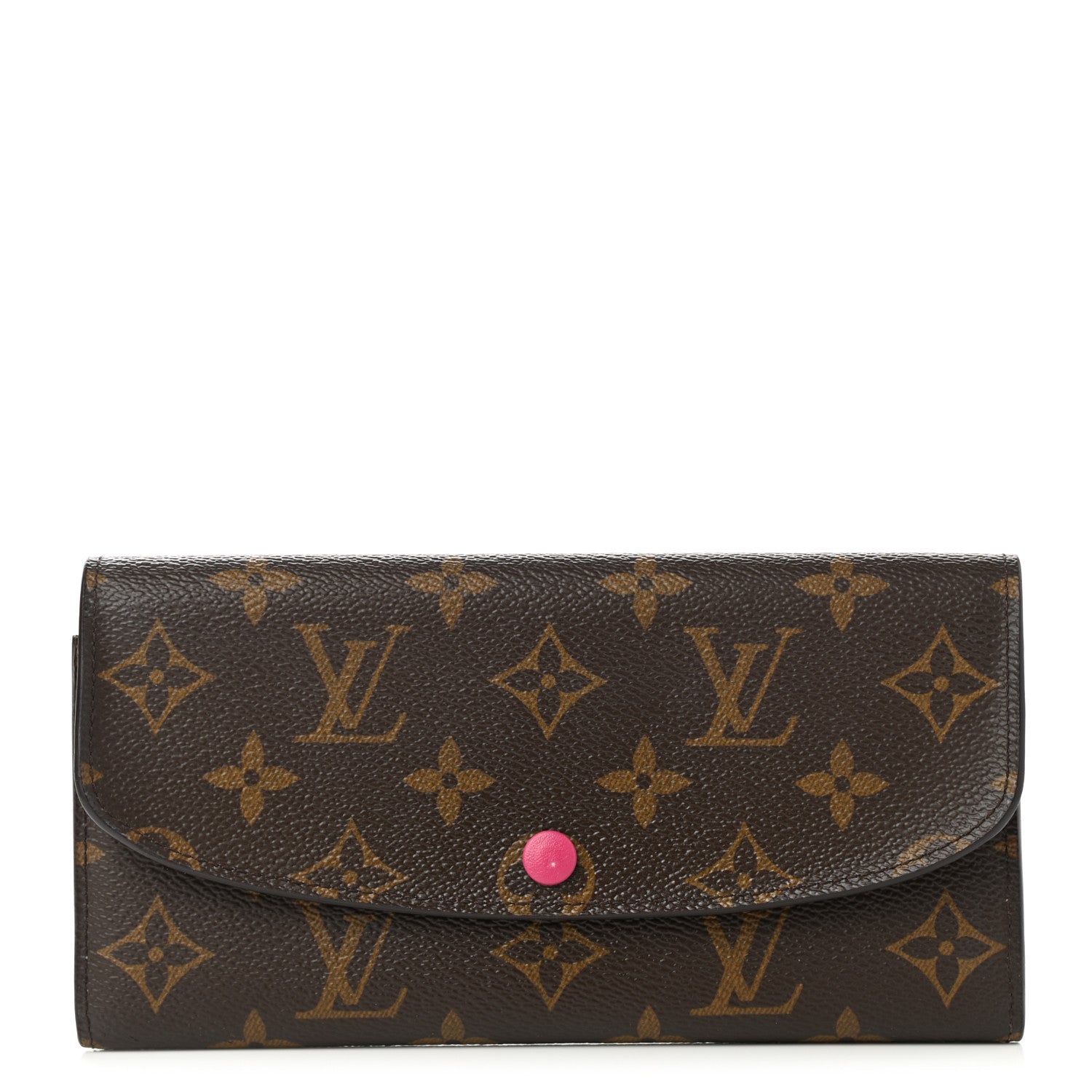 Louis Vuitton Monogram Emilie Wallet Fuchsia 1 of 5