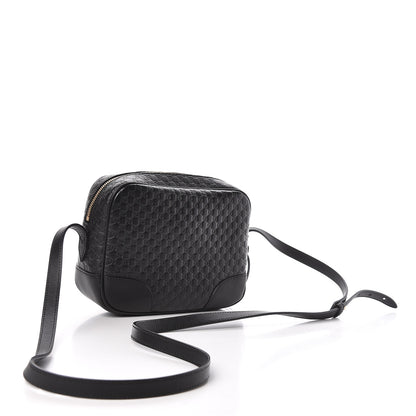 Gucci Microguccissima Mini Bree Messenger Bag Black 3 of 10