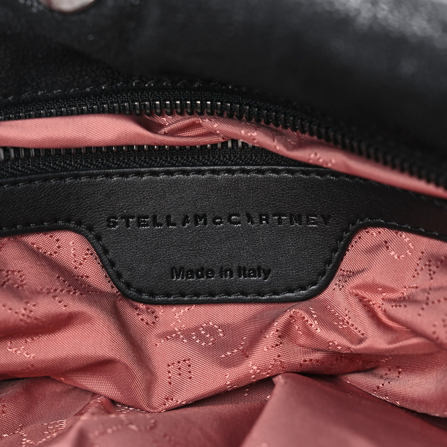 Stella McCartney STELLA MCCARTNEY Shaggy Deer Falabella Fold Over Tote Black 6 of 10