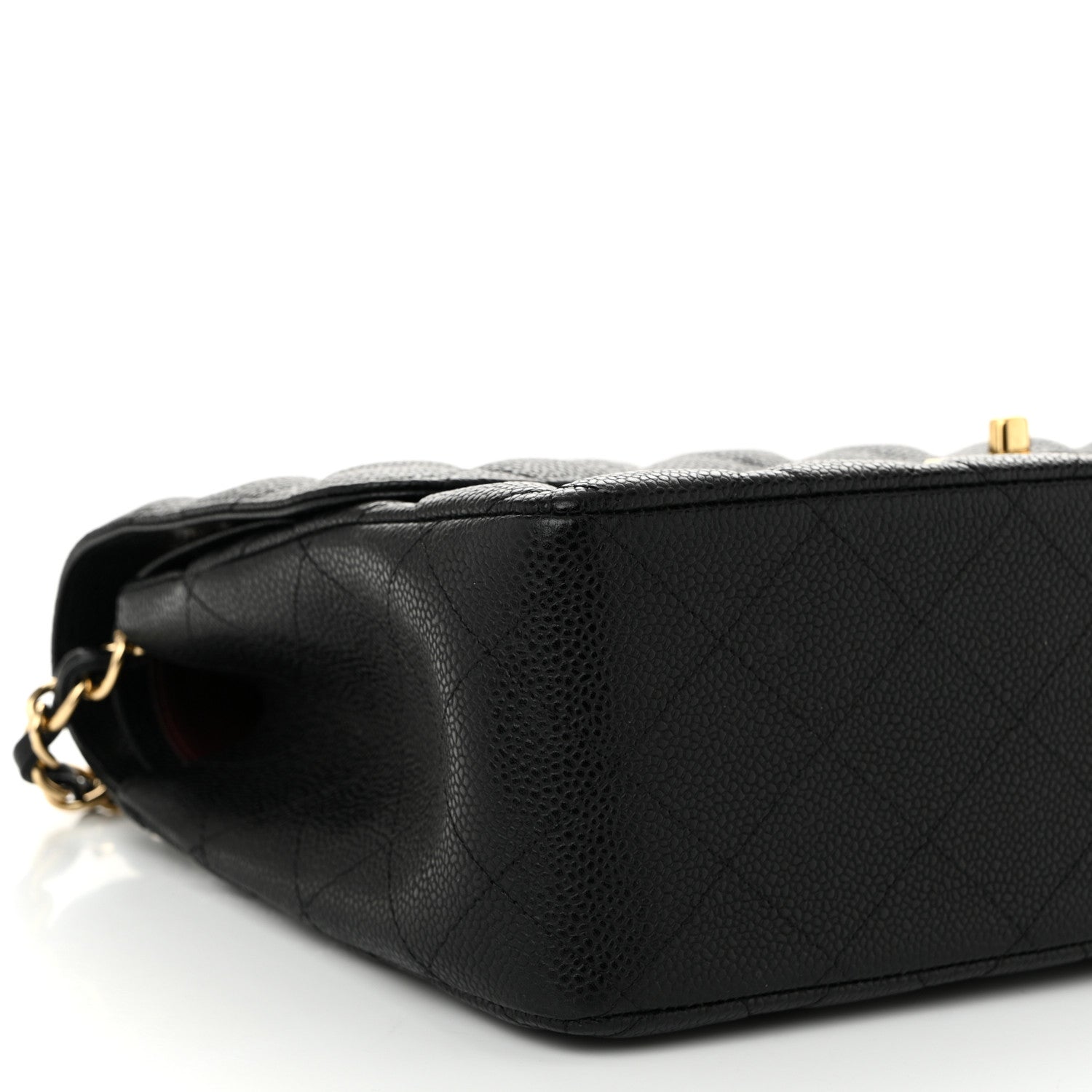 Chanel Caviar Quilted Jumbo Double Flap Black 9 of 11