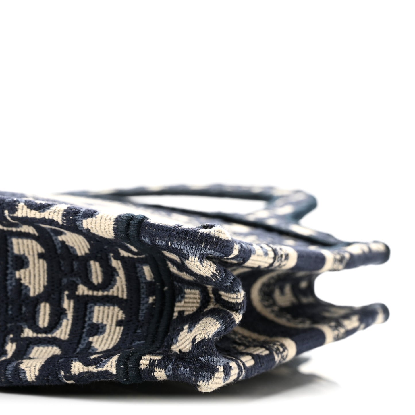 Oblique Mini Book Tote Blue Multicolor