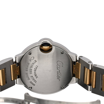 Cartier Stainless Steel 18K Yellow Gold 28mm Ballon Bleu De Cartier Quartz Watch 4 of 4