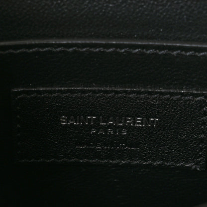 Saint Laurent Grain de Poudre Mini Classic Monogram Cassandra Top Handle Marble Pink 7 of 10
