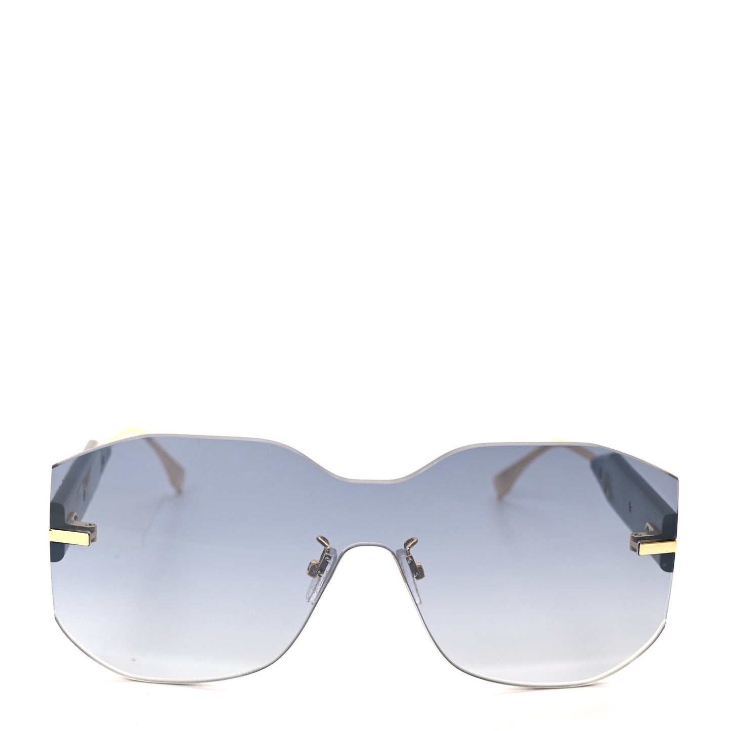 Metal Fendigraphy Shield Sunglasses FE 40066/U Shiny Endura Gold