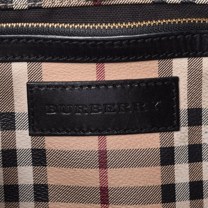 Burberry Haymarket Check Small Canterbury Tote Black 6 of 14