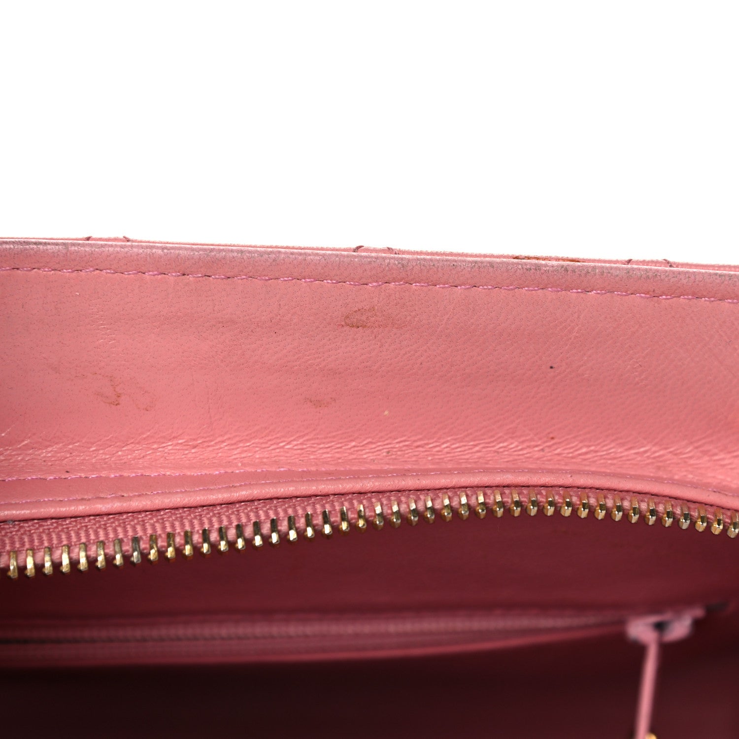 Chanel Lambskin Quilted Pocket Flap Shoulder Bag Pink 27 of 43