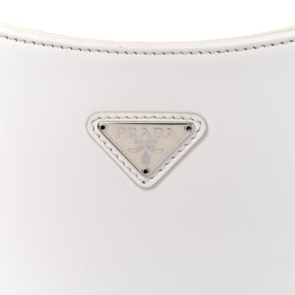 Prada Spazzolato Cleo Shoulder Bag White 7 of 20